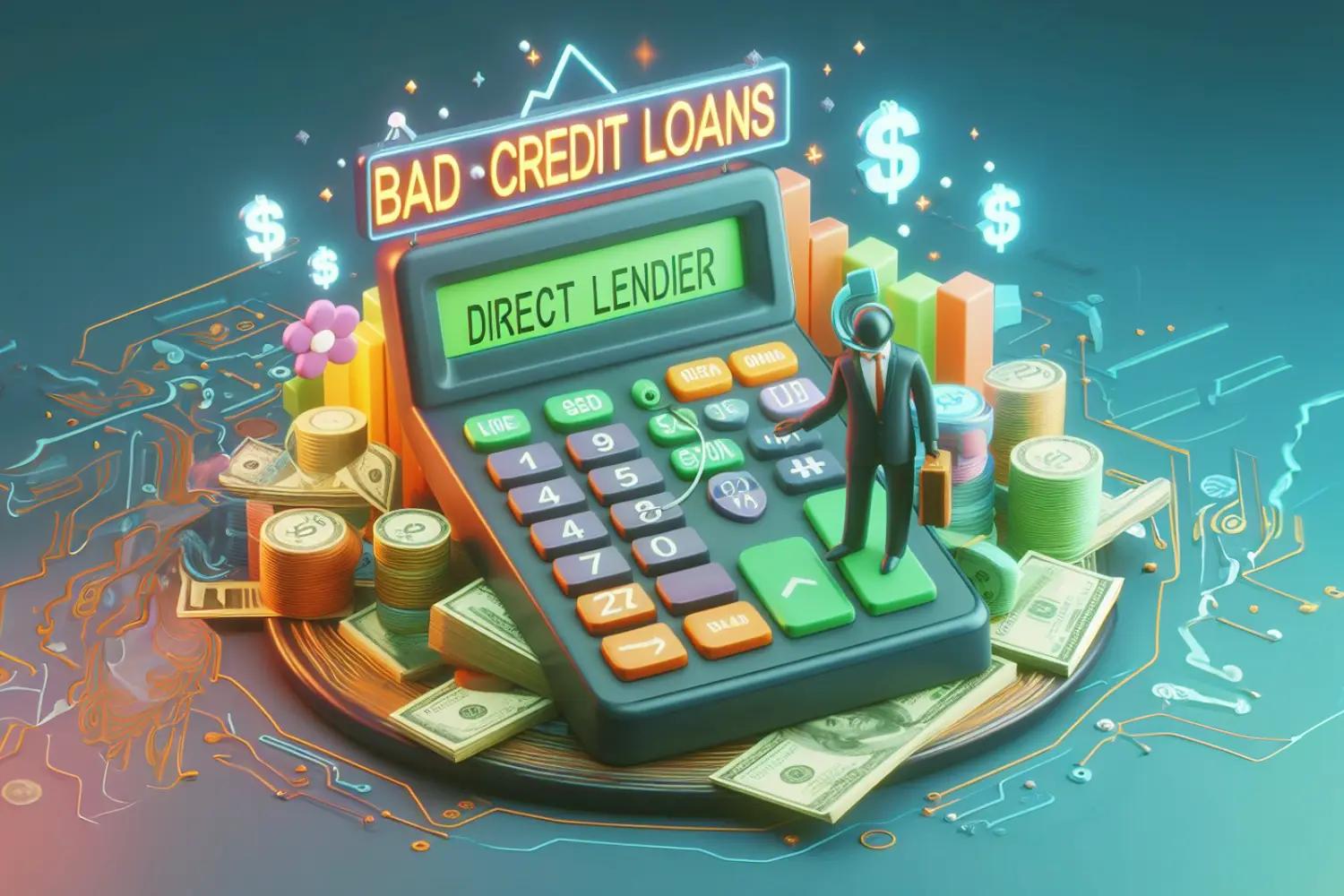 Bad Credit Loans Direct Lender when you need Financial Help